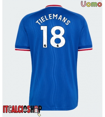 Manchester United Youri Tielemans #18 Seconda Maglia 2026-27 Manica Corta